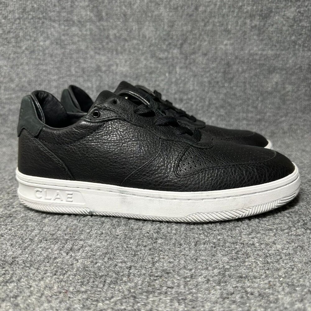 Clae Malone Shoes Men's 6 Women's 7.5 EUR 38 Black Casual Sneakers